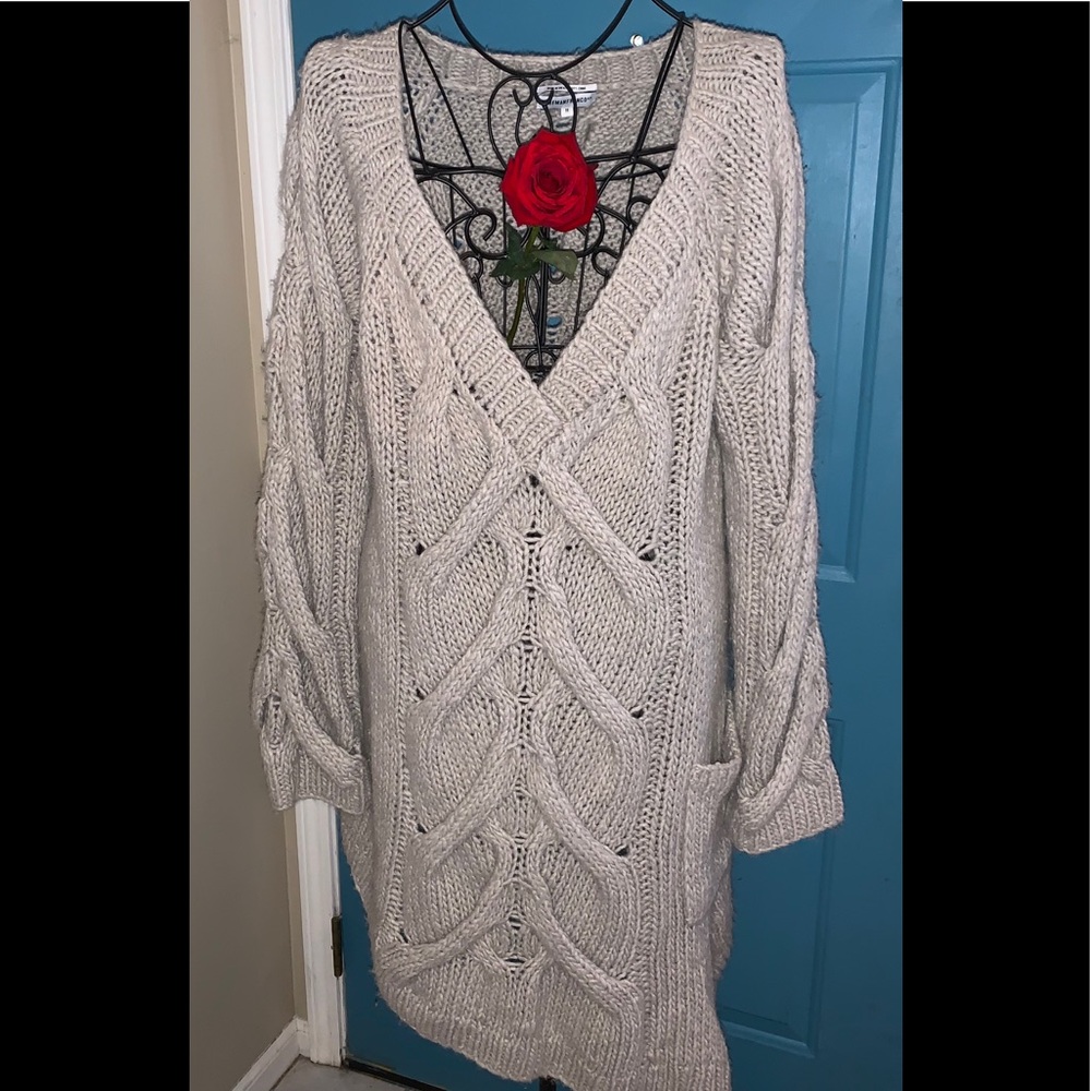 💘KaufmanFranco Chunky Sweater Dress M or 14W 16W